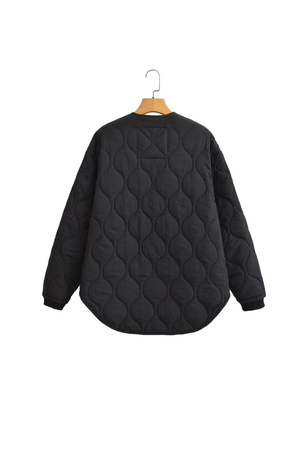 ' Caden' Reversible Quilted Jacket with Checkered Pattern