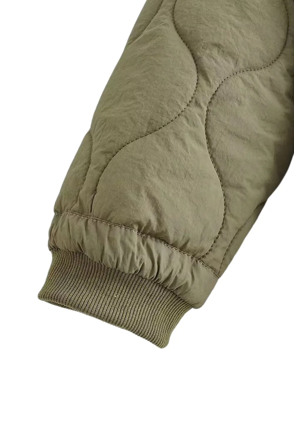 ' Caden' Reversible Quilted Jacket with Checkered Pattern
