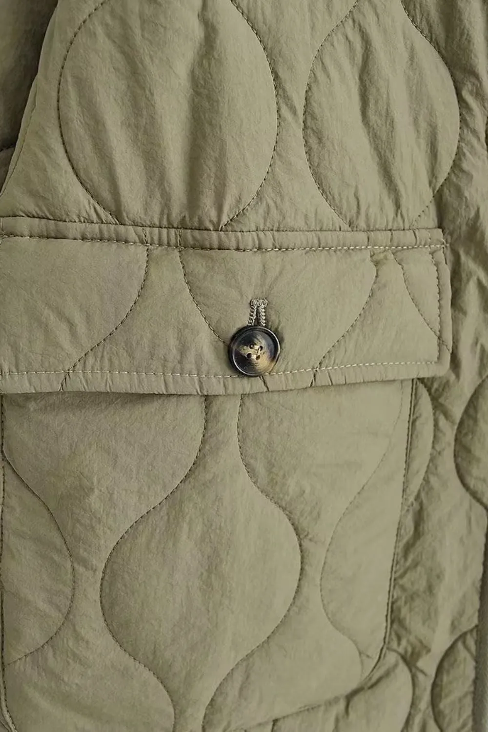 ' Caden' Reversible Quilted Jacket with Checkered Pattern