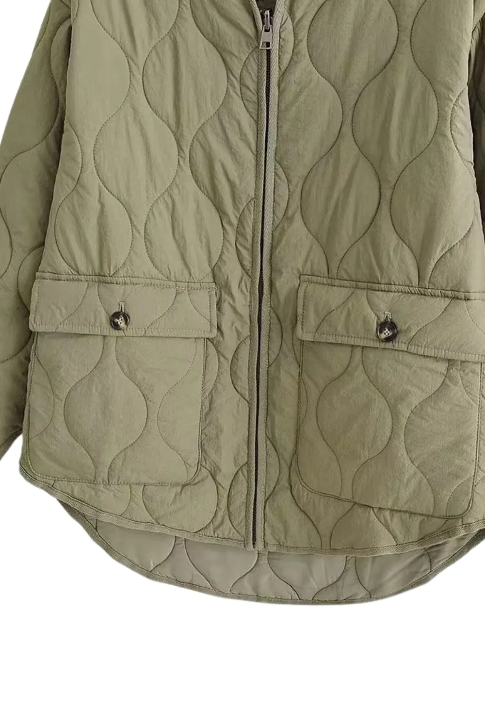' Caden' Reversible Quilted Jacket with Checkered Pattern