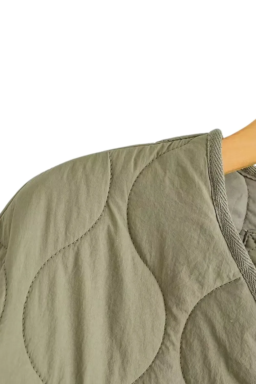 ' Caden' Reversible Quilted Jacket with Checkered Pattern