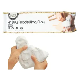 2kg Modelling Clay - White