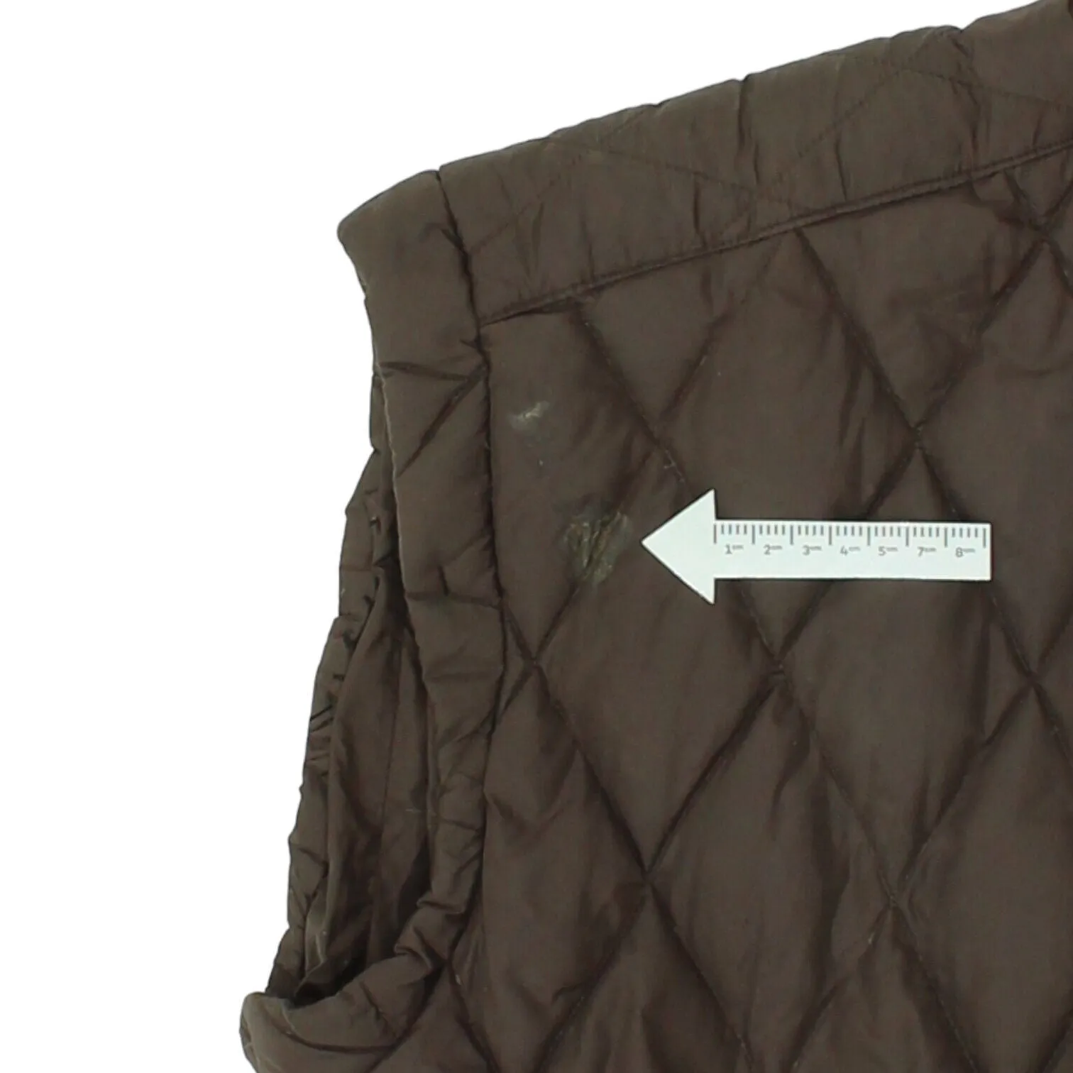 Alberto Aspesi Mens Brown Quilted Gilet | Vintage Designer Sleeveless Jacket VTG