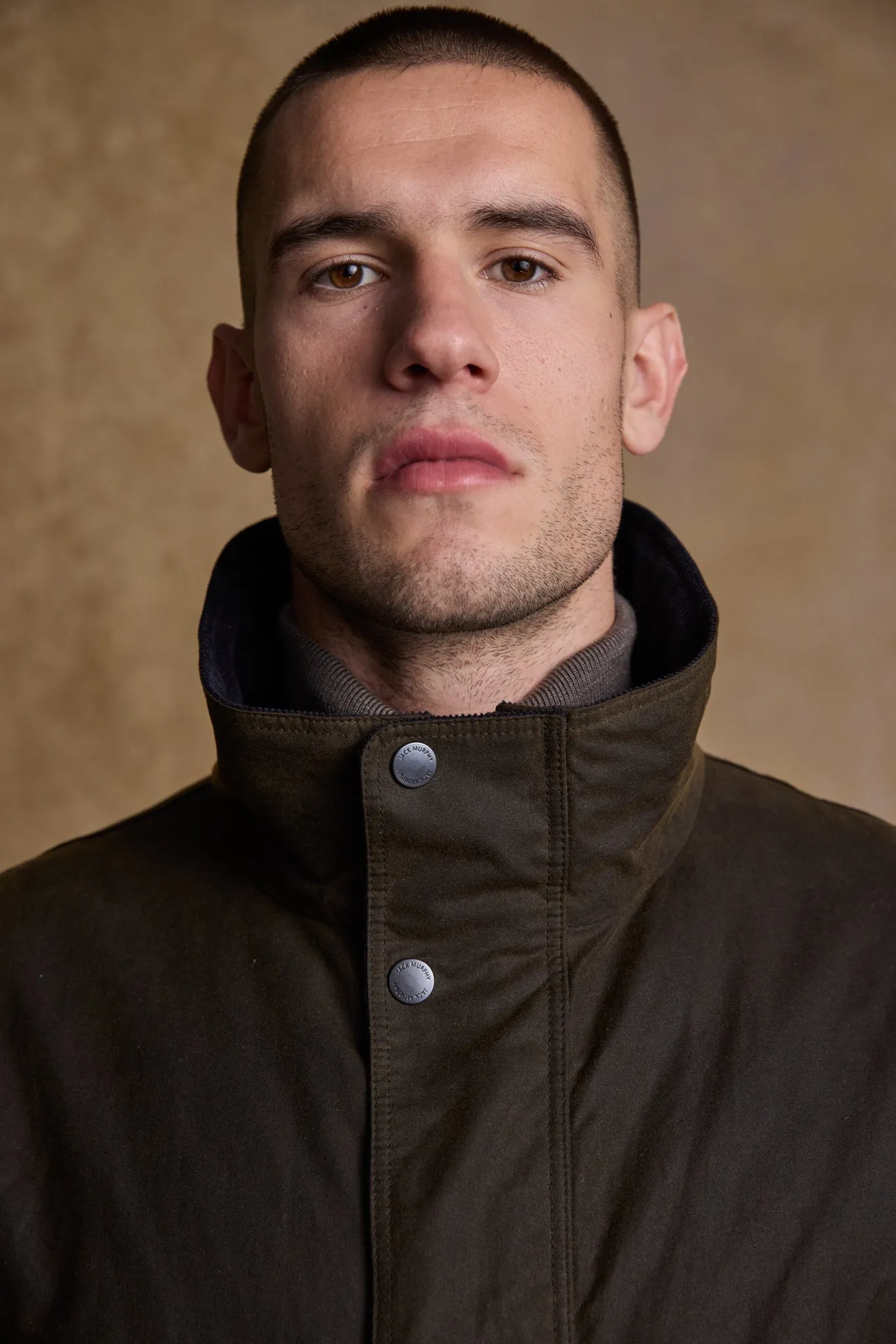 Archie Wax Jacket - Olive