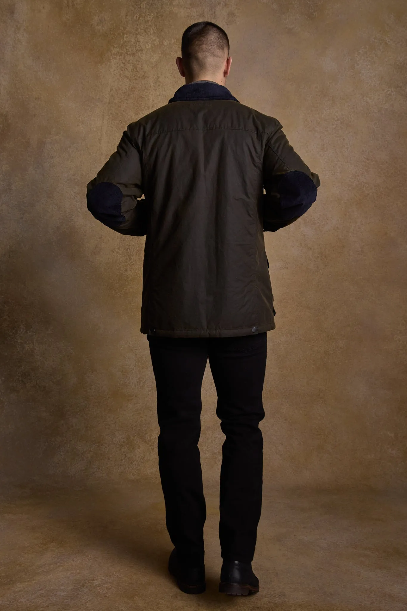 Archie Wax Jacket - Olive