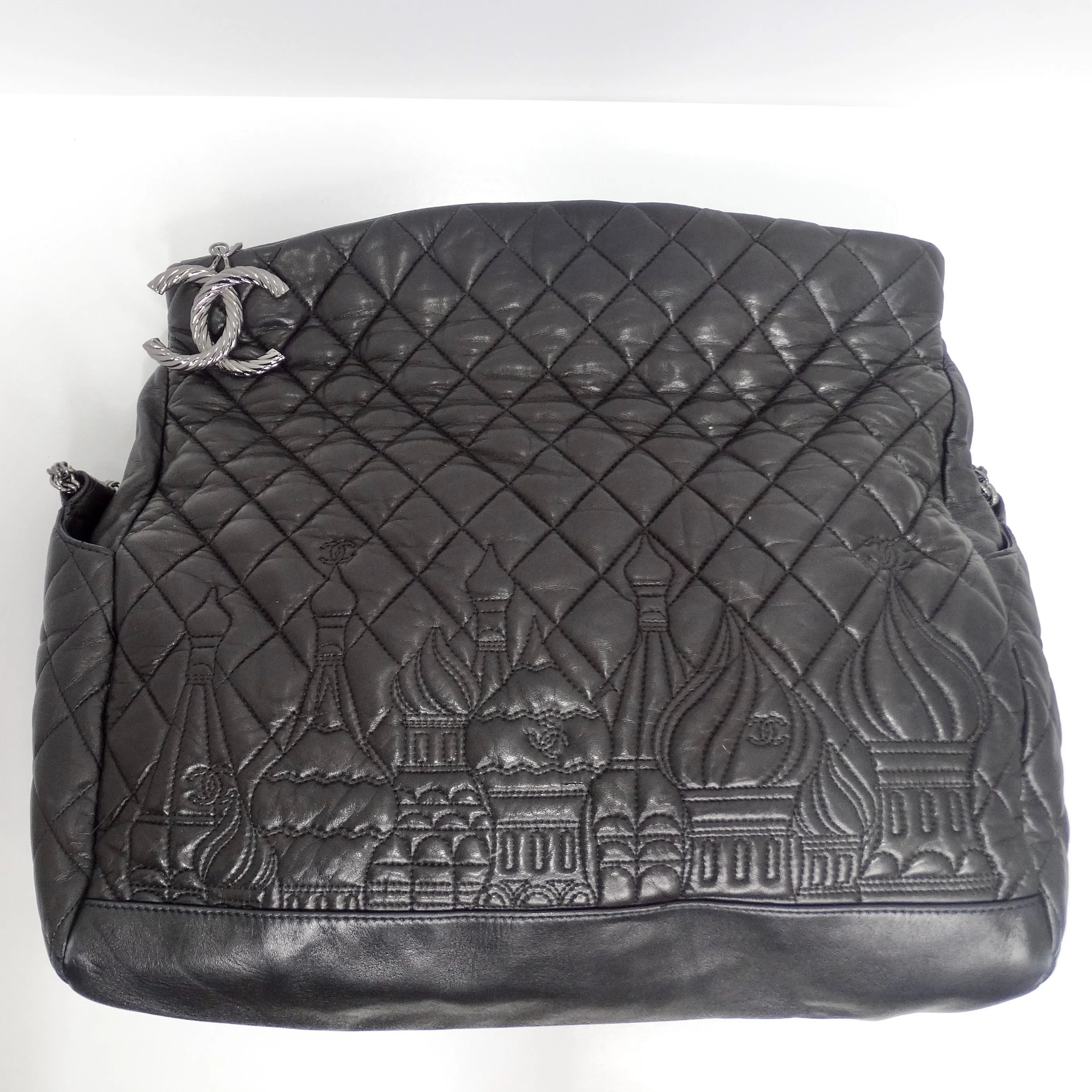 Chanel Paris-Moscow Red Square Kremlin Large Shoulder Bag