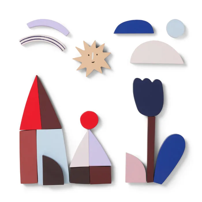 Ferm Living Kids Frame Art Blocks
