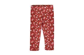 Floral Print Leggings | Raspberry