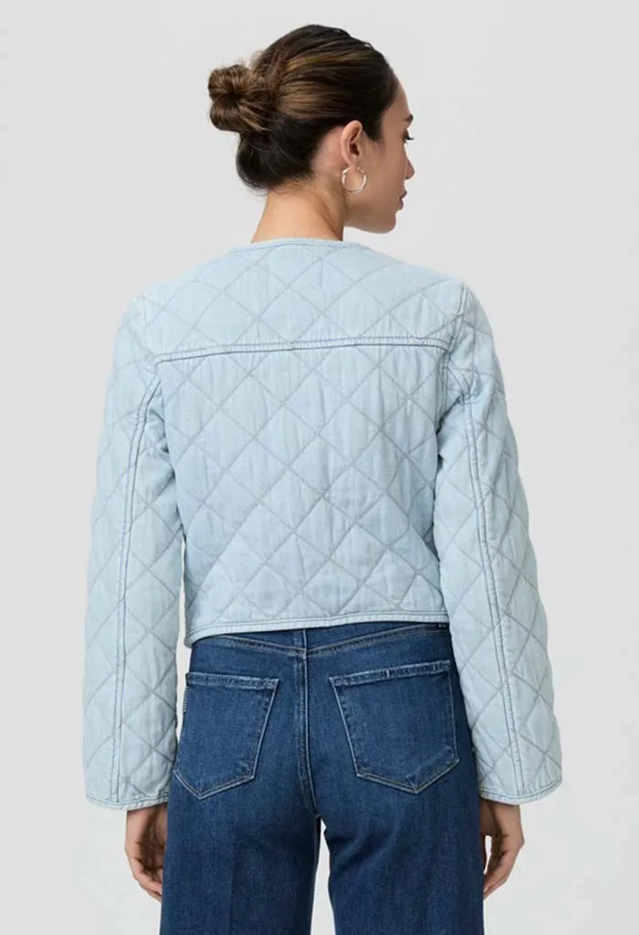 Jayla Cropped Quilted Jacket - Aella