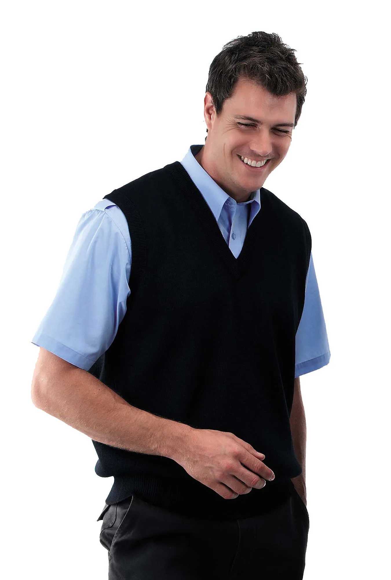 JBs Wear Men's Knitted Vest (6V)