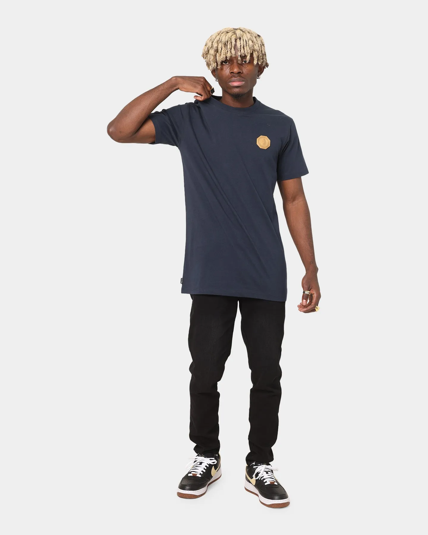 Last Kings Metallic Tut T-Shirt Navy