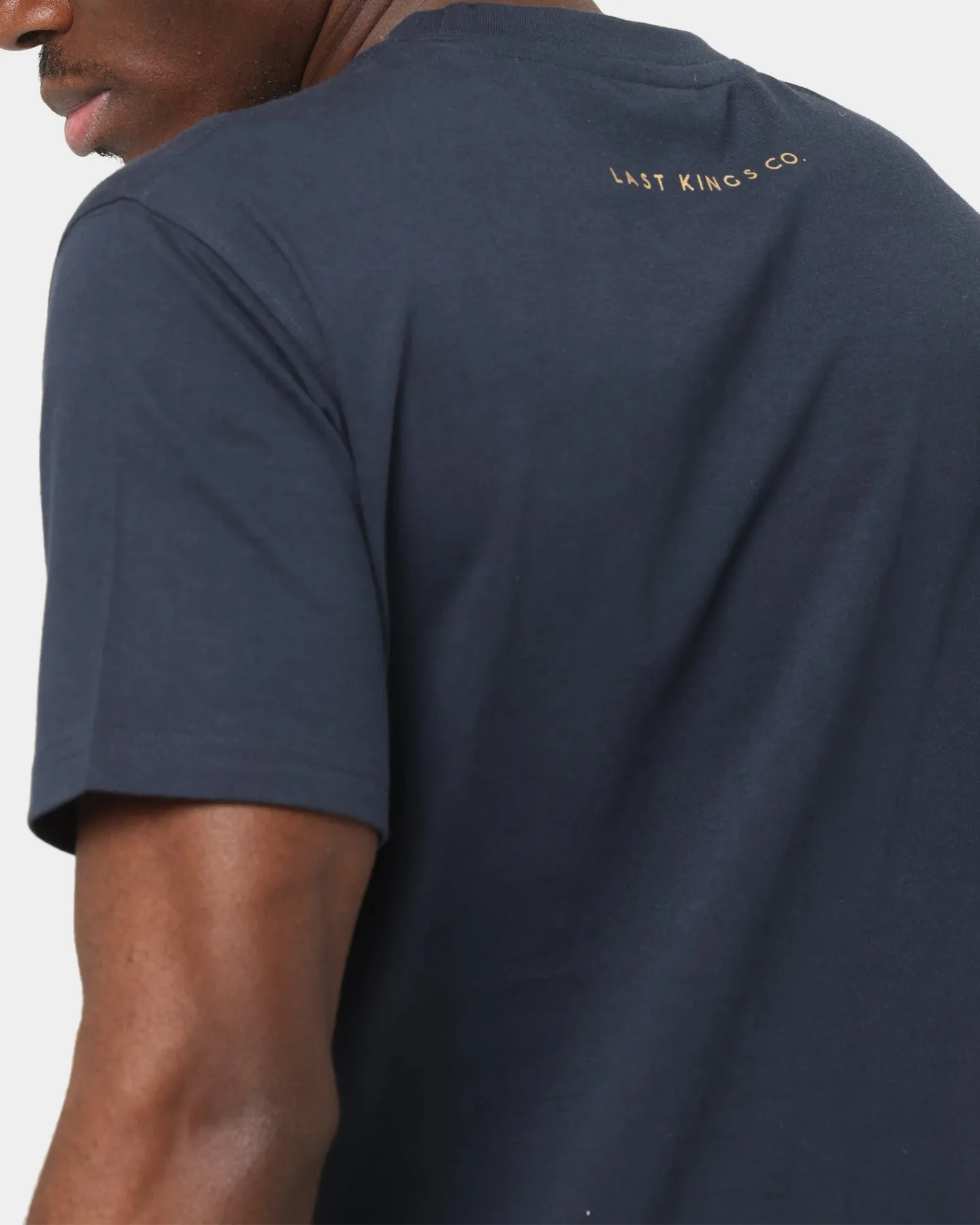 Last Kings Metallic Tut T-Shirt Navy