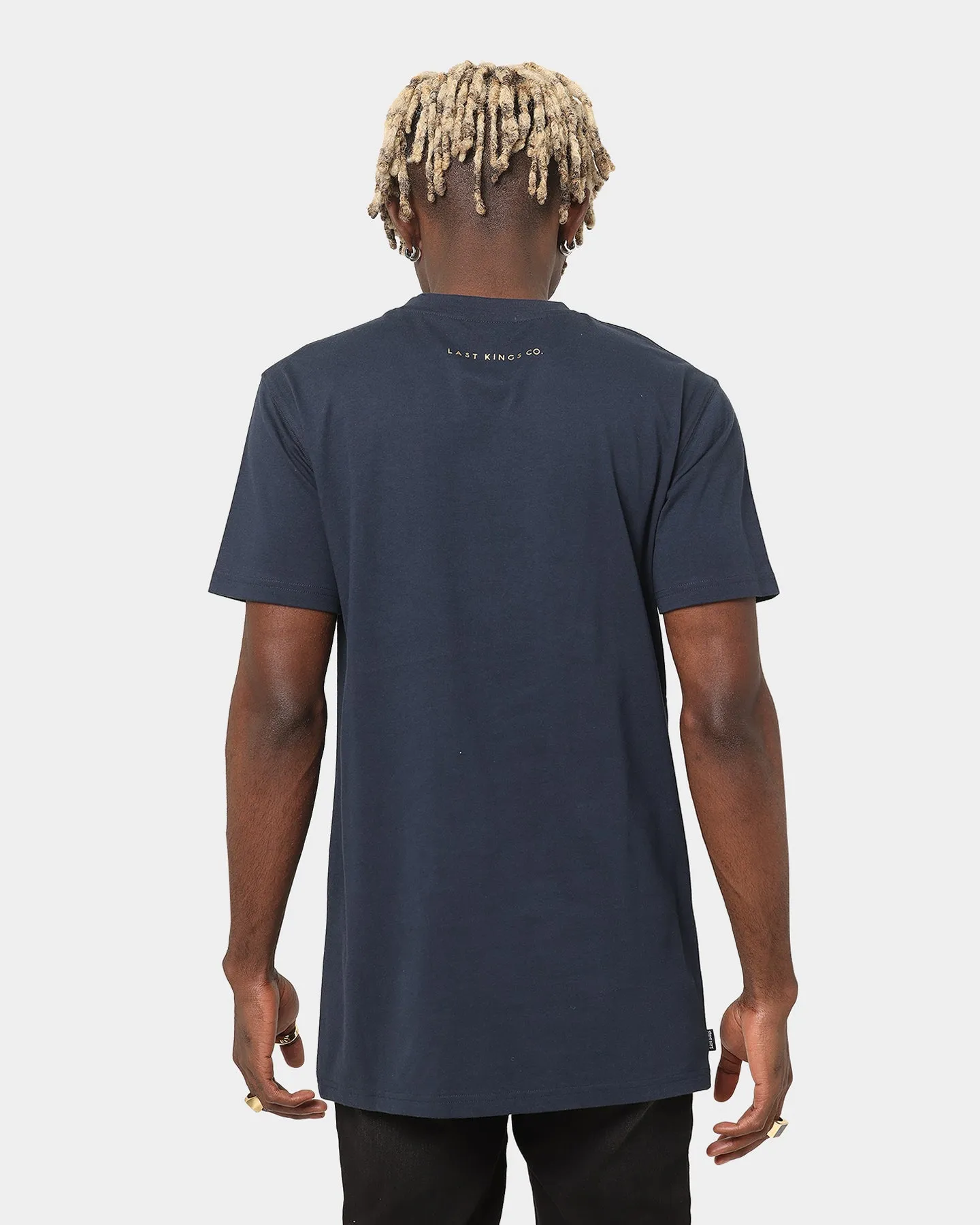 Last Kings Metallic Tut T-Shirt Navy