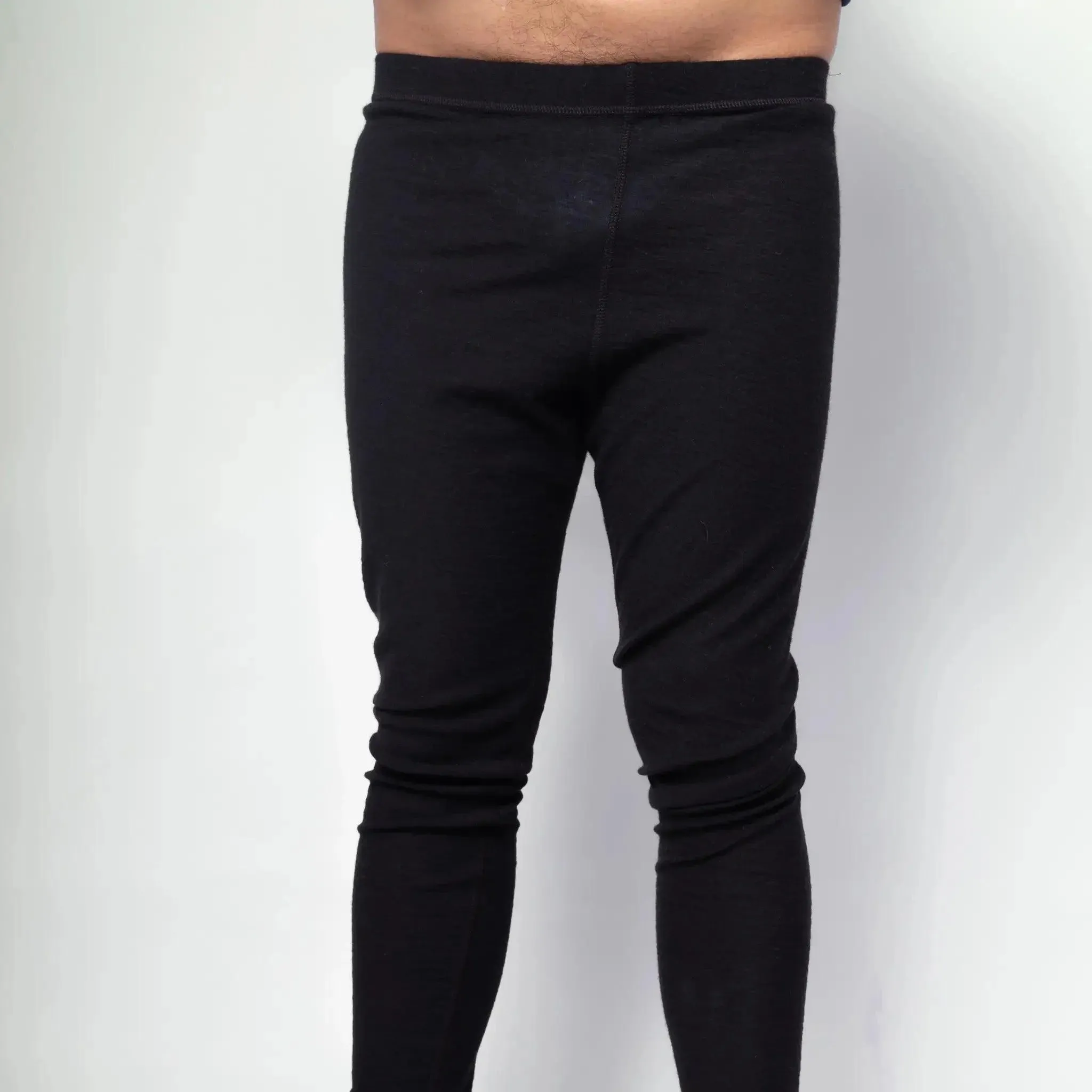 Men's Alpaca Wool Leggings: 160 Ultralight