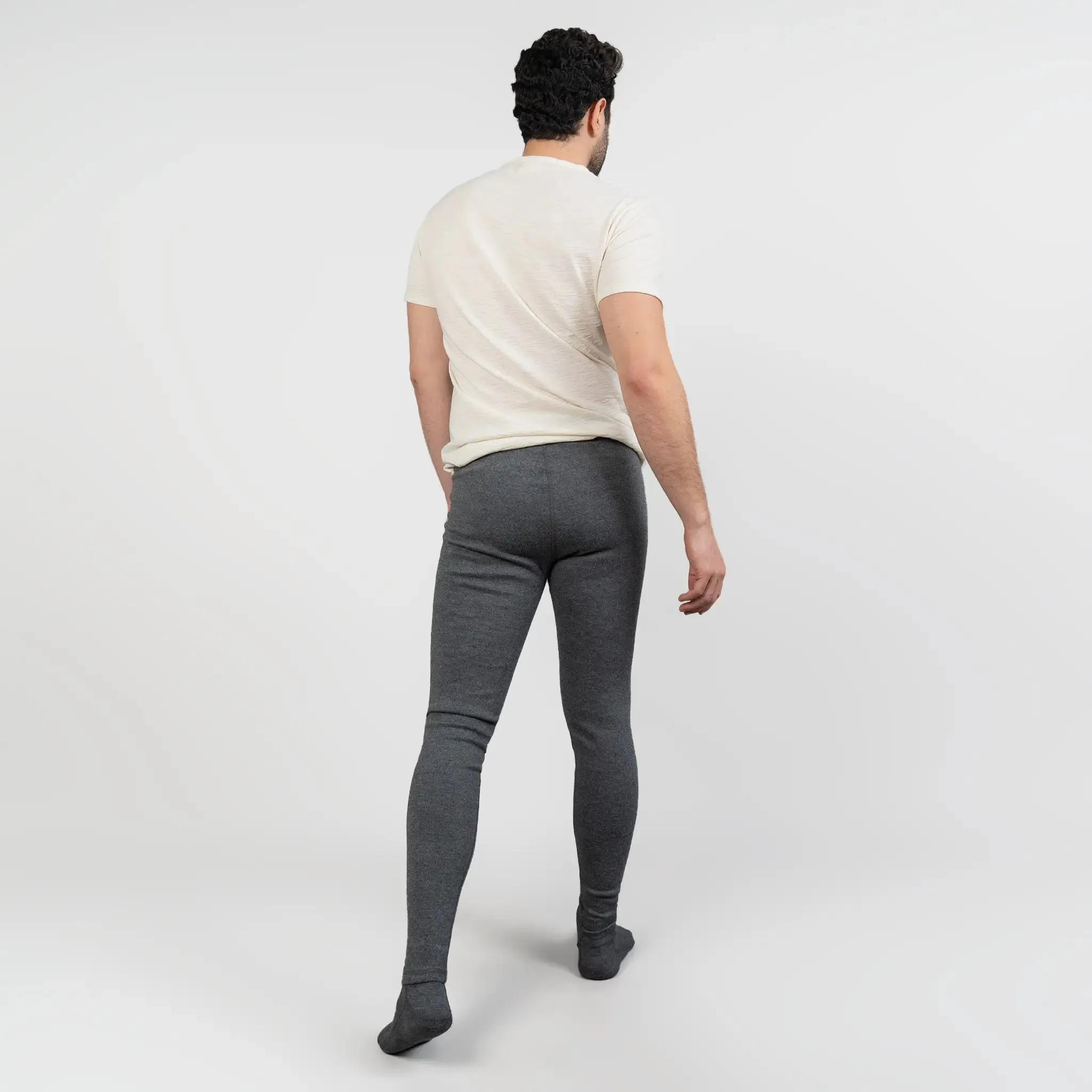 Men's Alpaca Wool Leggings: 420 Midweight