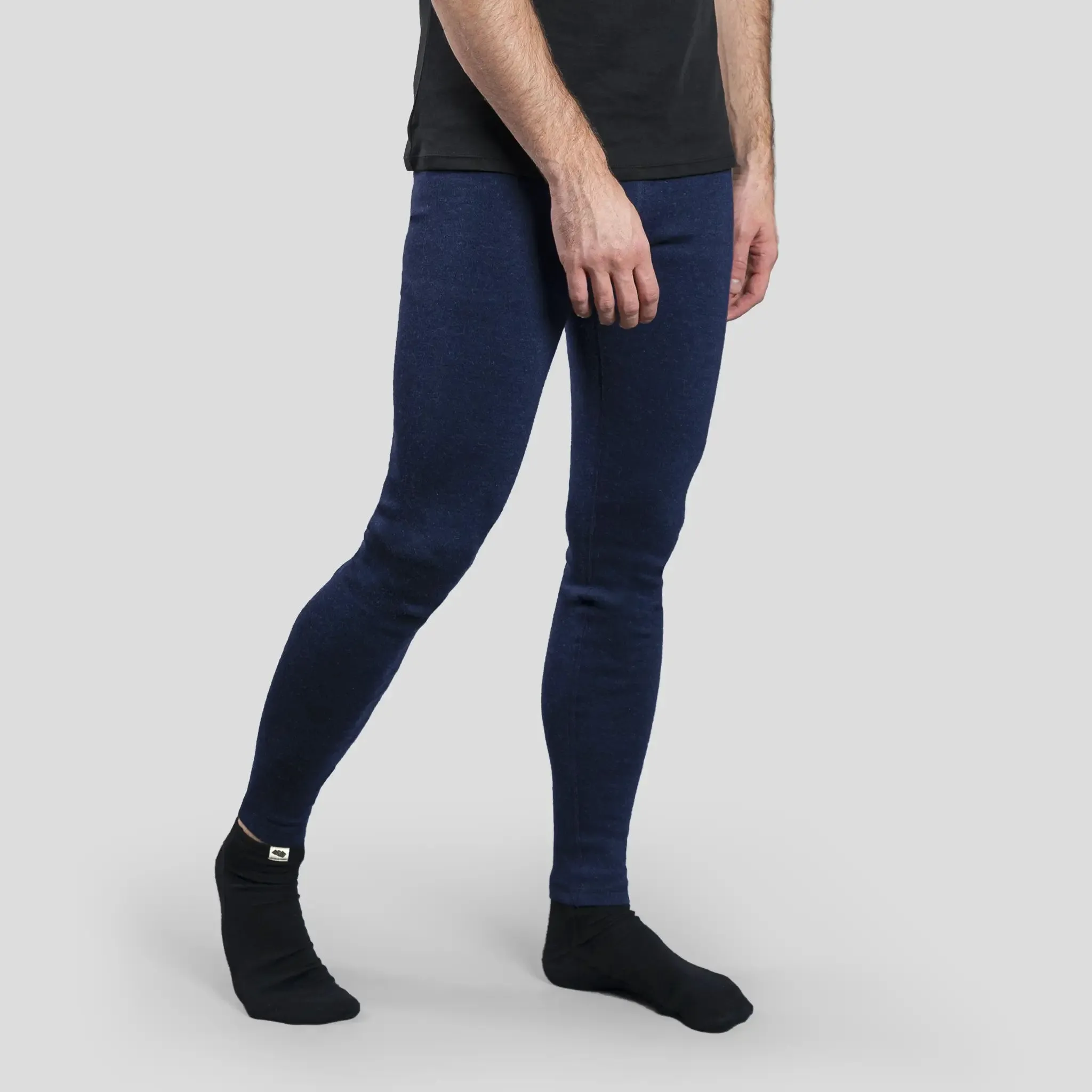 Men's Alpaca Wool Leggings: 420 Midweight