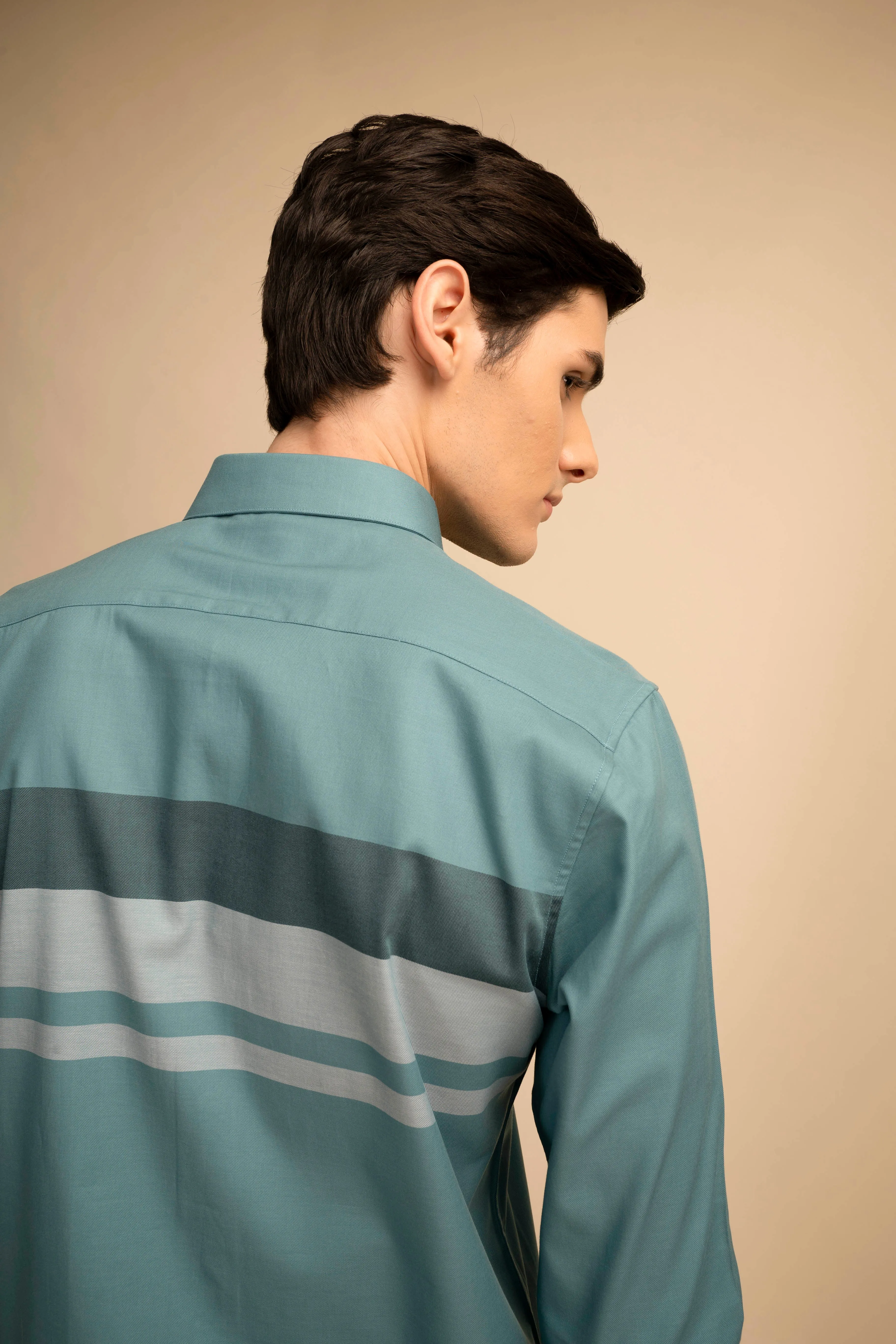 Multi Check Blue Shirt