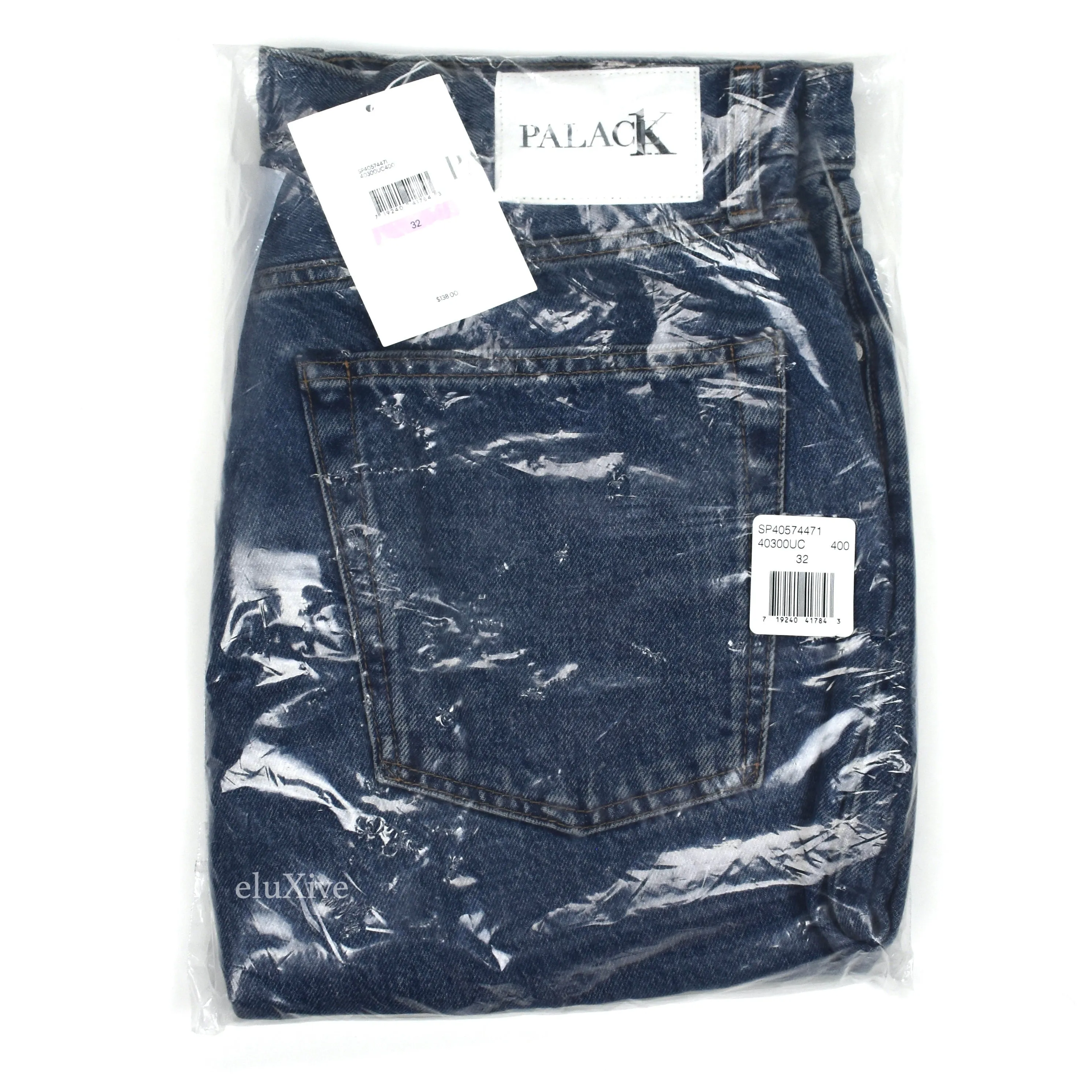 Palace x Calvin Klein - CK1 Baggy Denim Shorts (Blue)