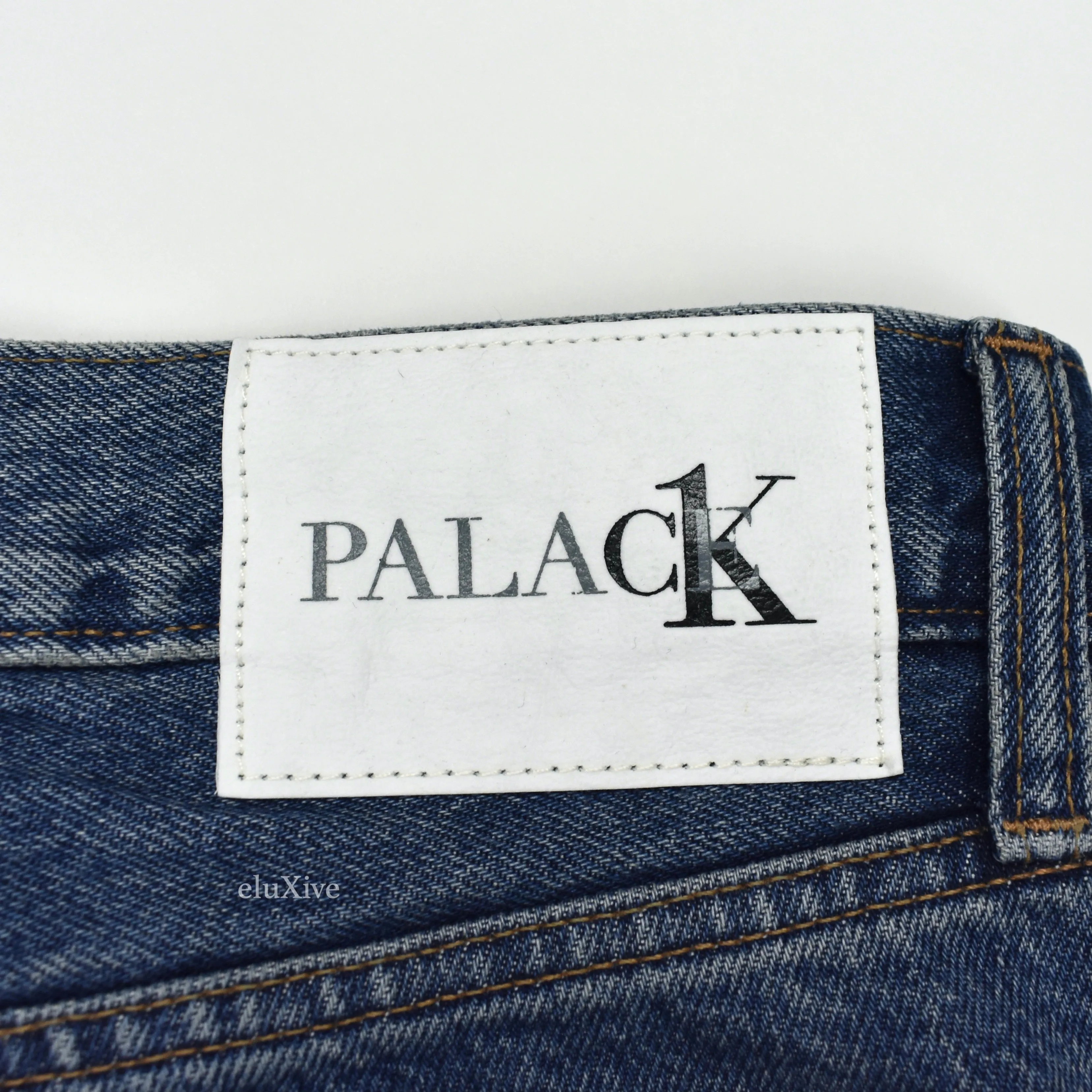 Palace x Calvin Klein - CK1 Baggy Denim Shorts (Blue)