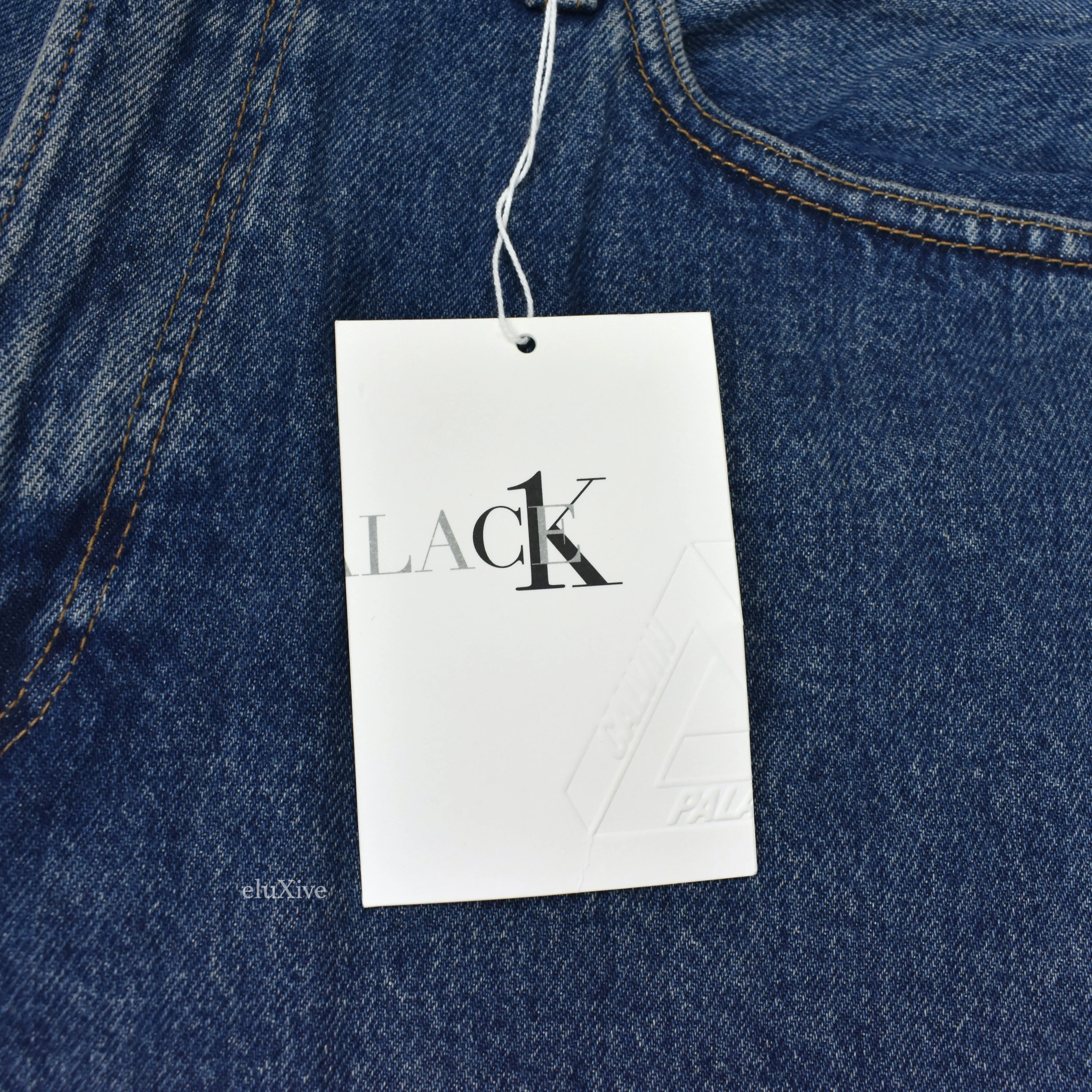 Palace x Calvin Klein - CK1 Baggy Denim Shorts (Blue)