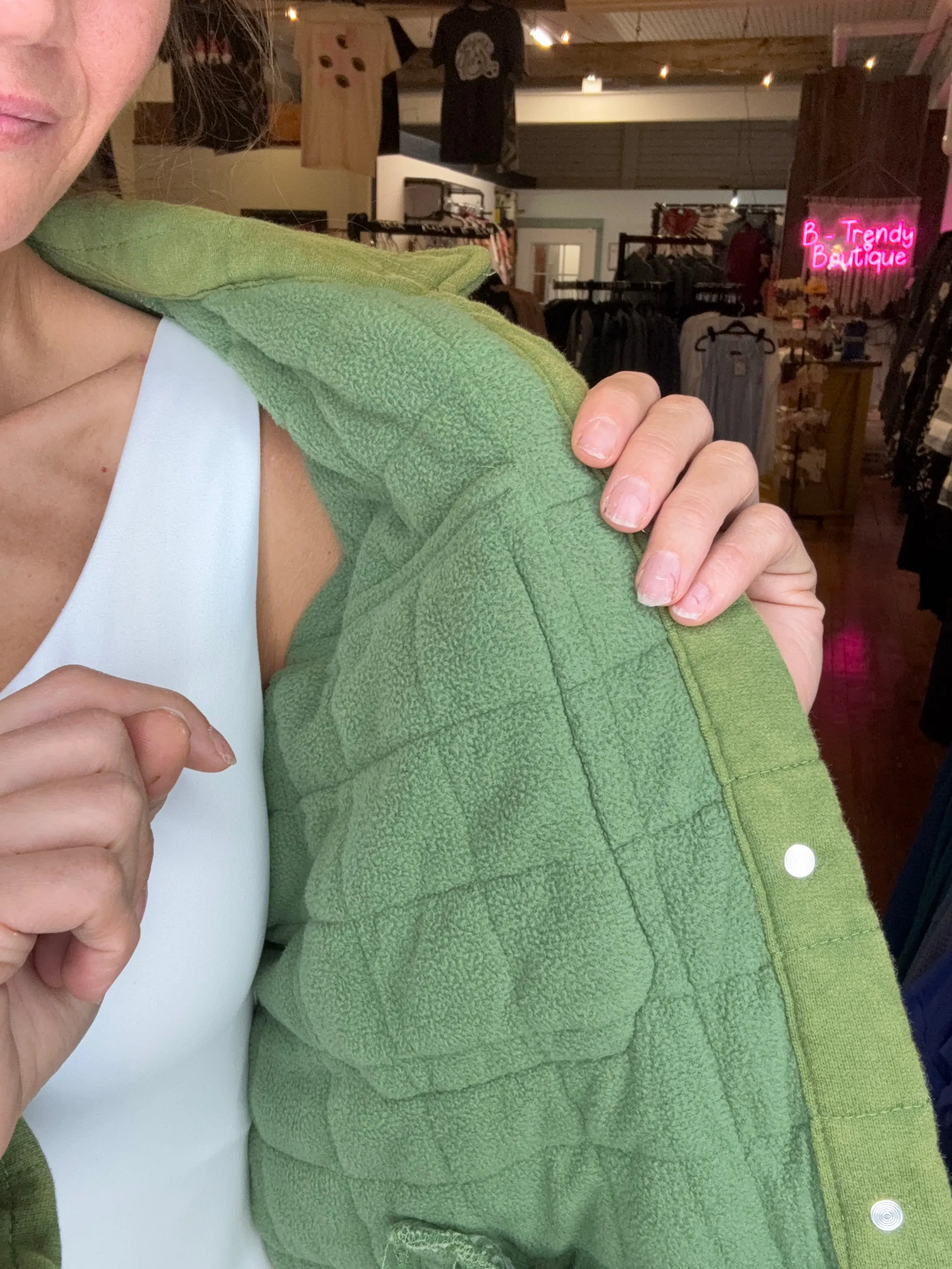 Quincey Quilted Layering Jacket