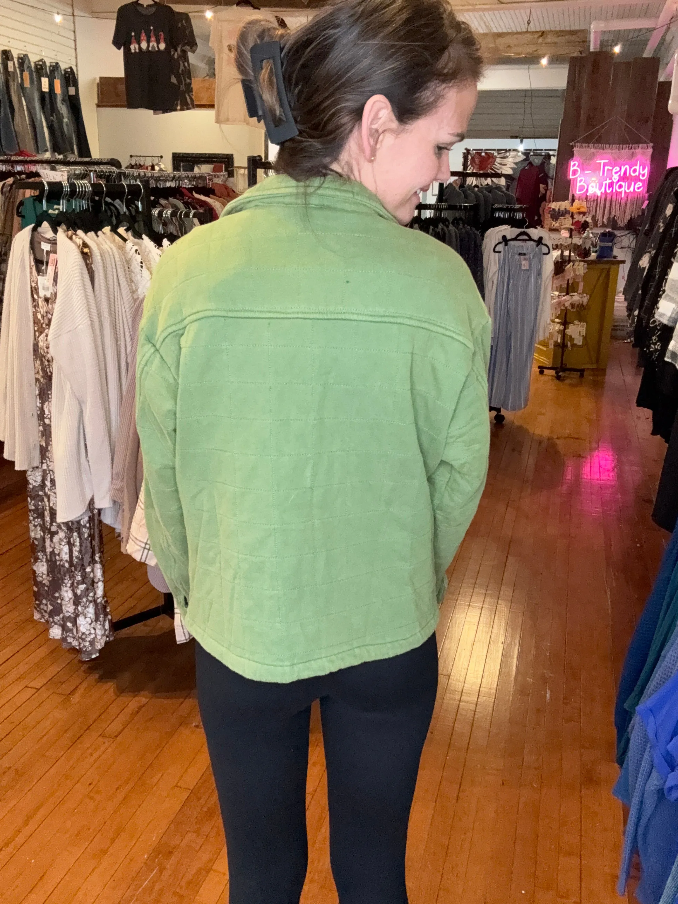 Quincey Quilted Layering Jacket
