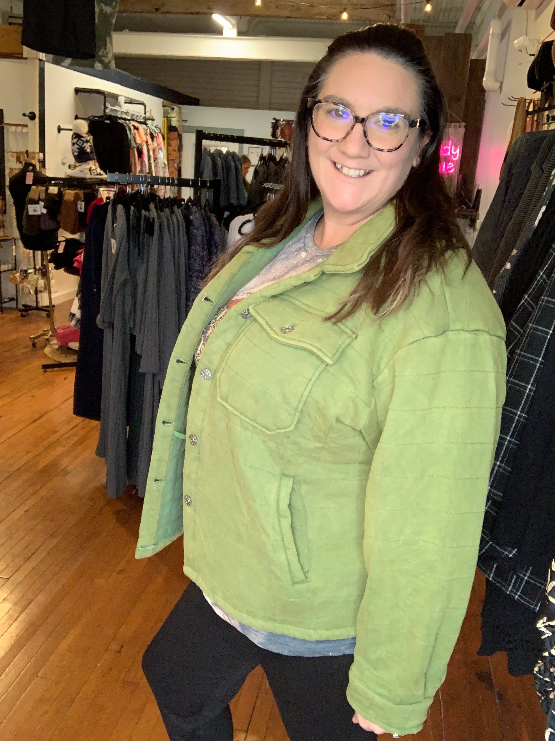 Quincey Quilted Layering Jacket