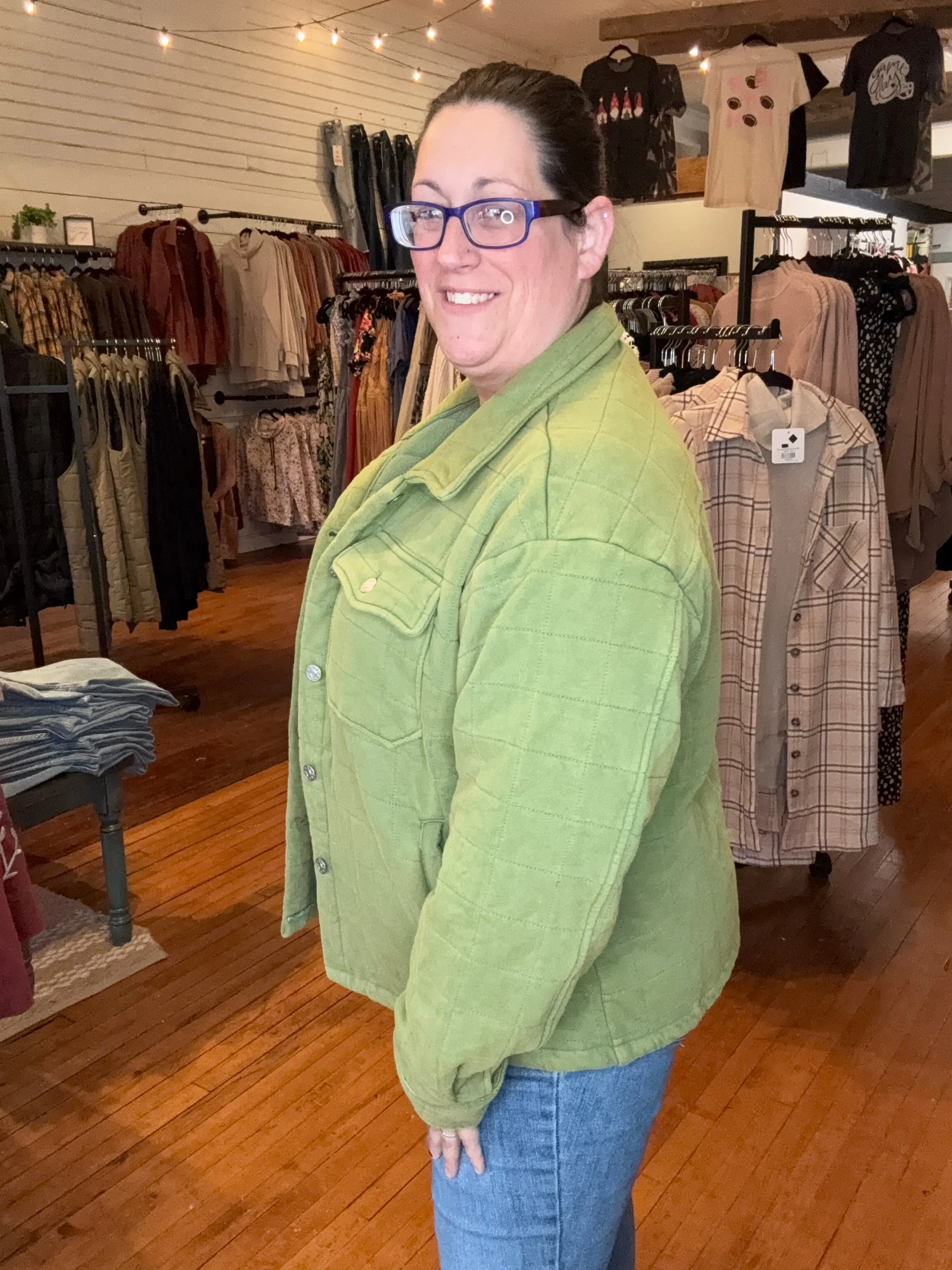 Quincey Quilted Layering Jacket