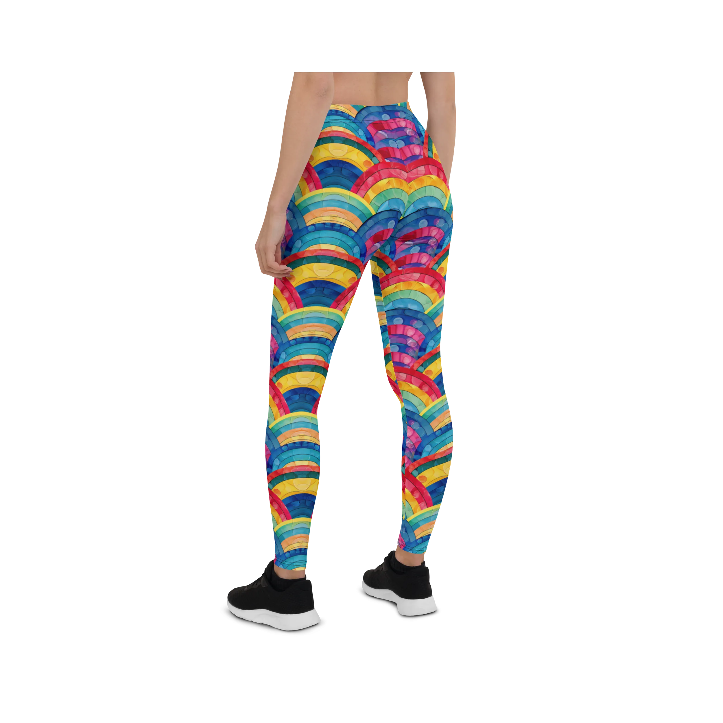 Rainy Rainbow Leggings