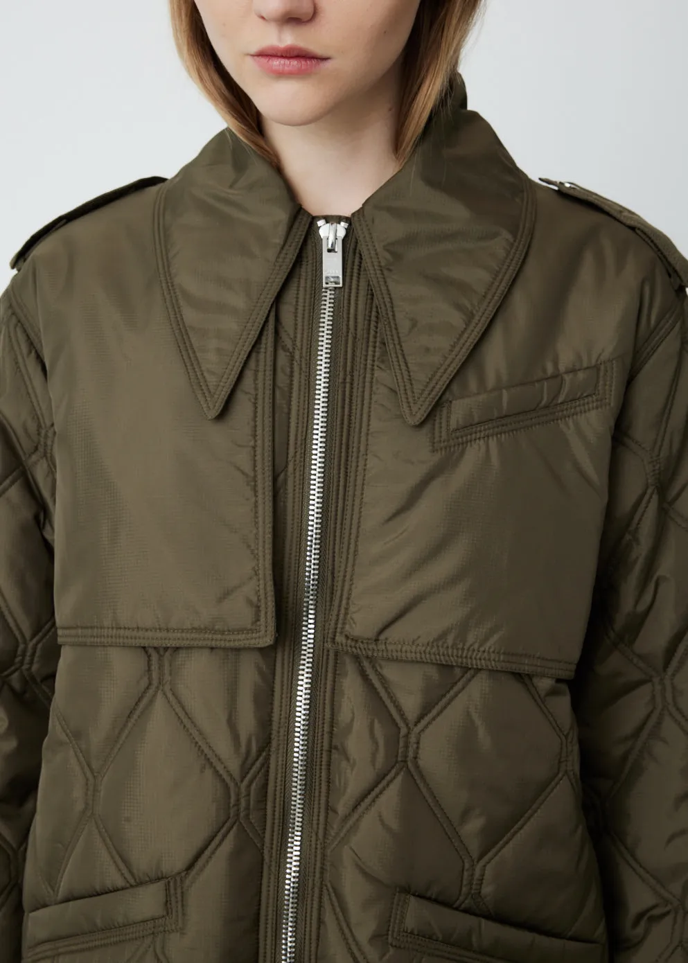 Recycled Ripstop Quilted Jacket