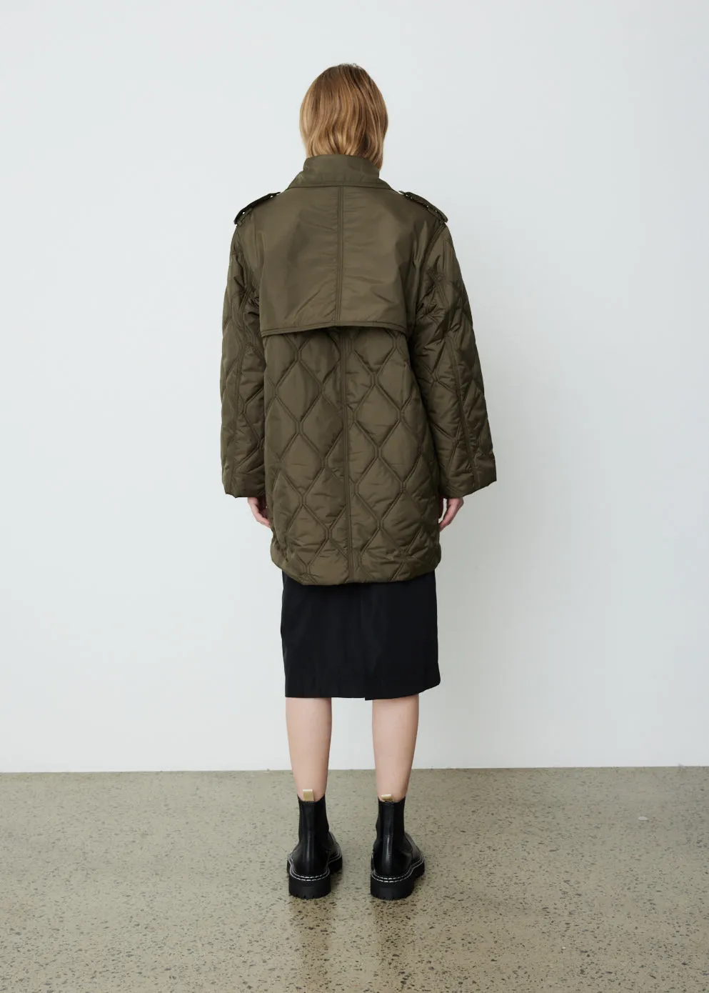 Recycled Ripstop Quilted Jacket