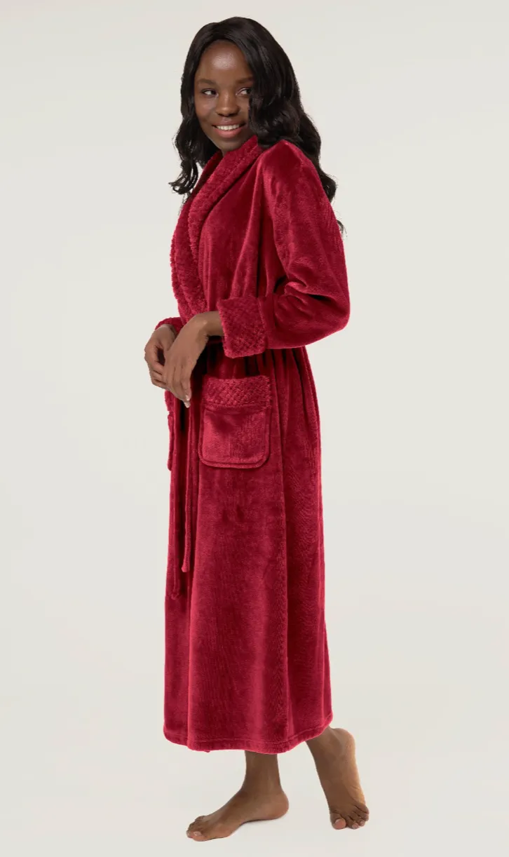 Soft Plush Fleece Women's Robe