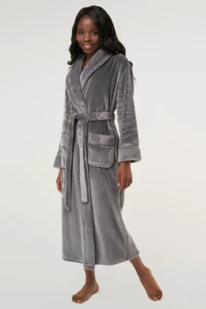 Soft Plush Fleece Women's Robe