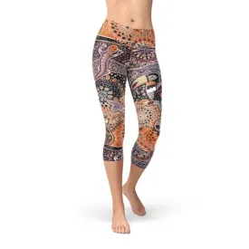 Spirit of Dreamtime Women's Capri Leggings