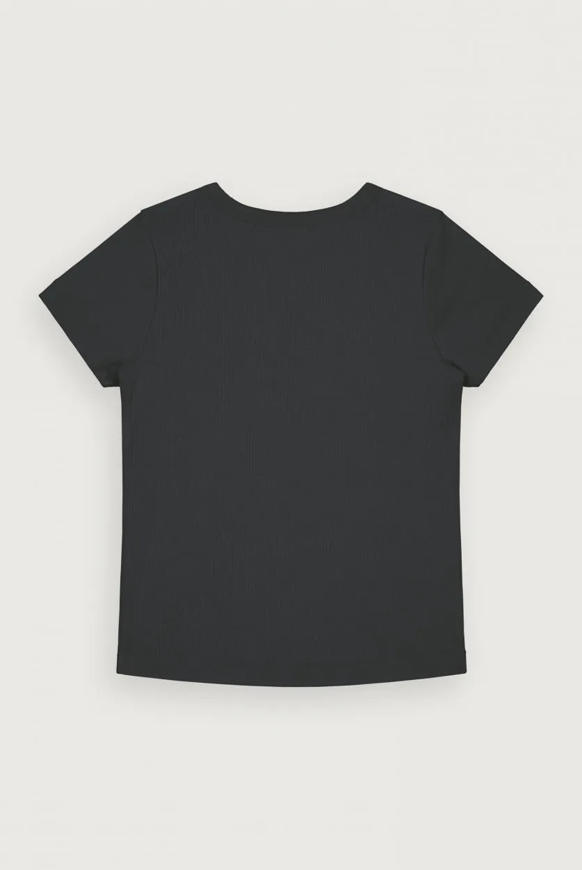 S/S Vest, Nearly Black