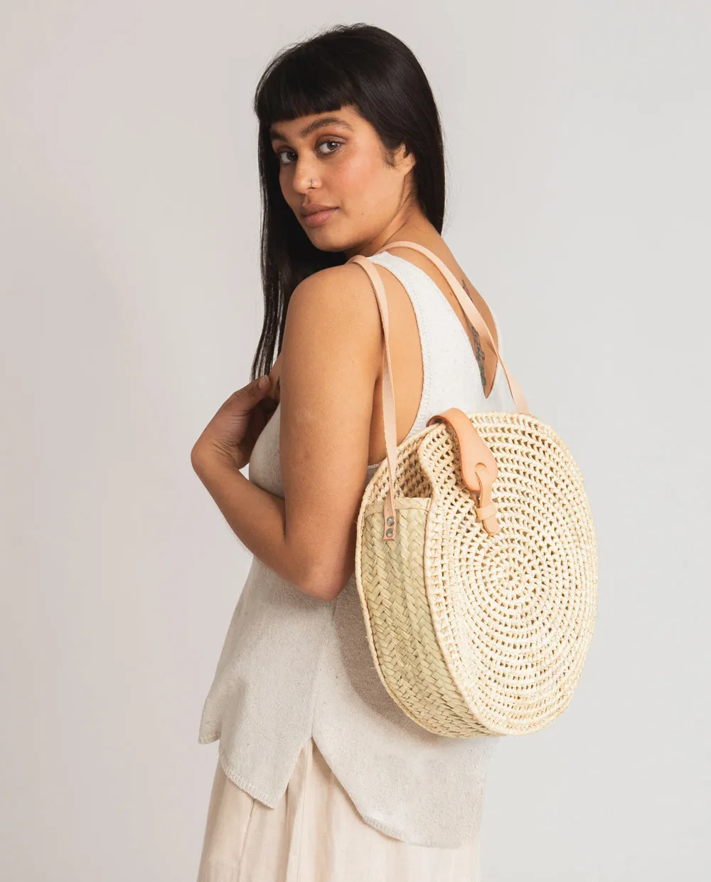 Stella Recycled Cotton Top In Ivory