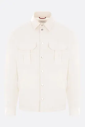 Technical Pattern Nylon Overshirt