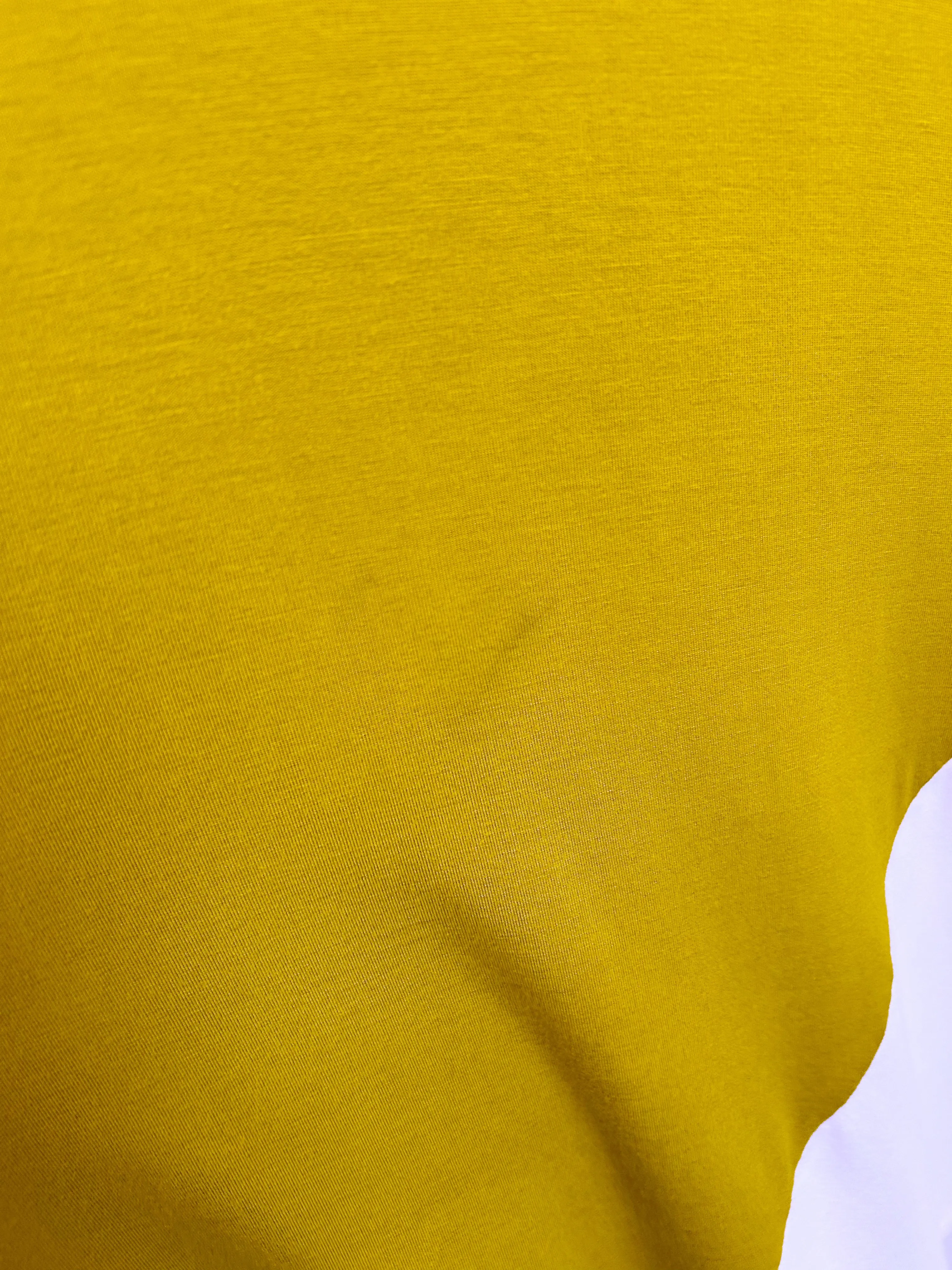 Tommy T-Shirt Dress (Mustard) - S