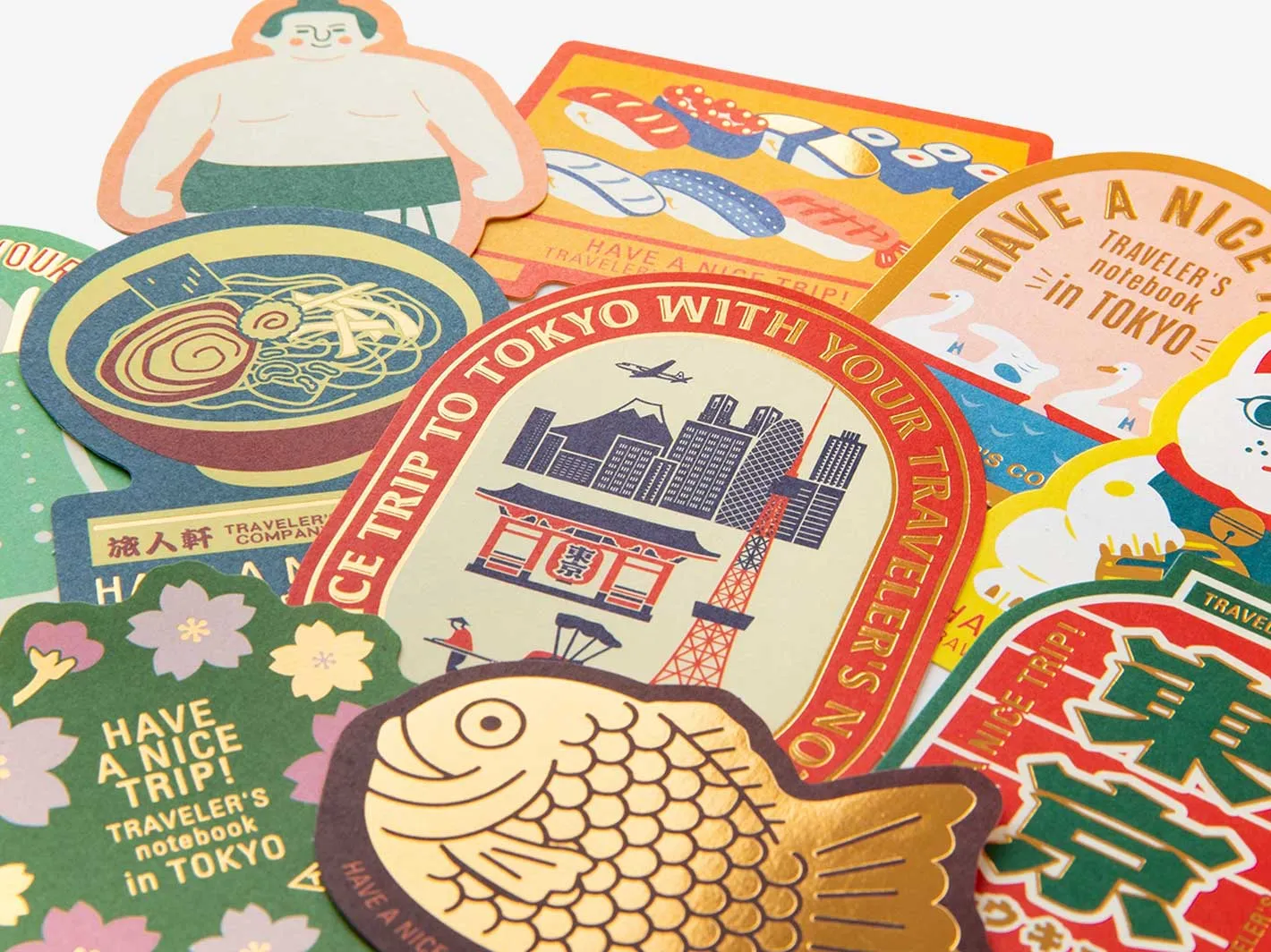 TRAVELER'S notebook Sticker Set TOKYO Edition
