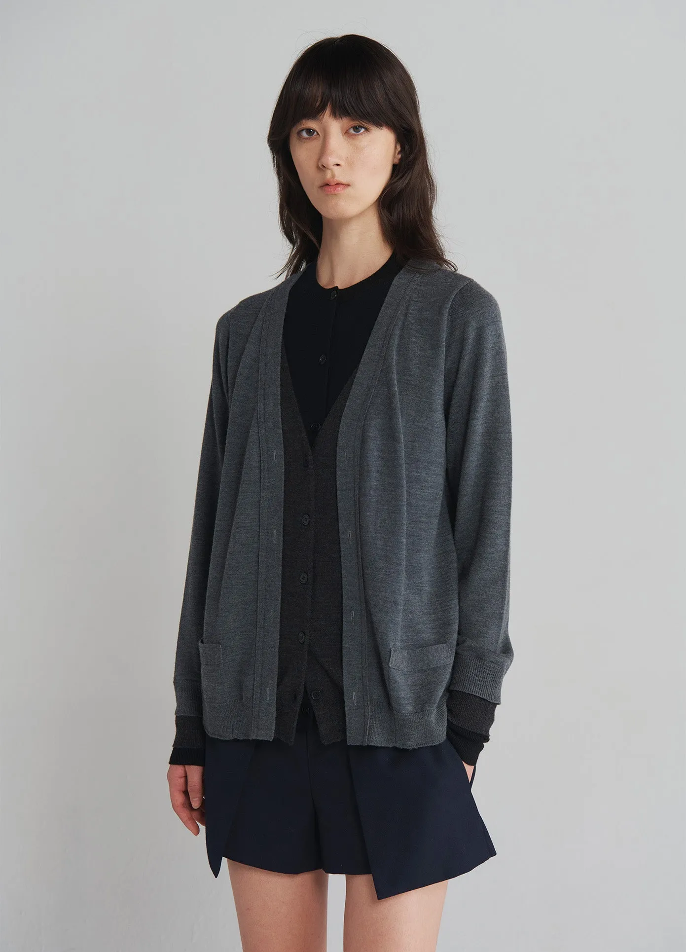Triple Layered Cardigan