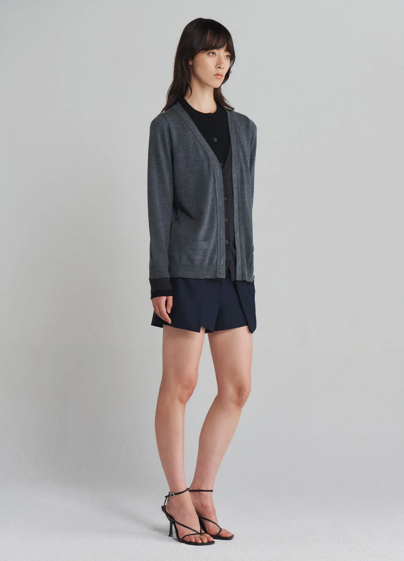 Triple Layered Cardigan