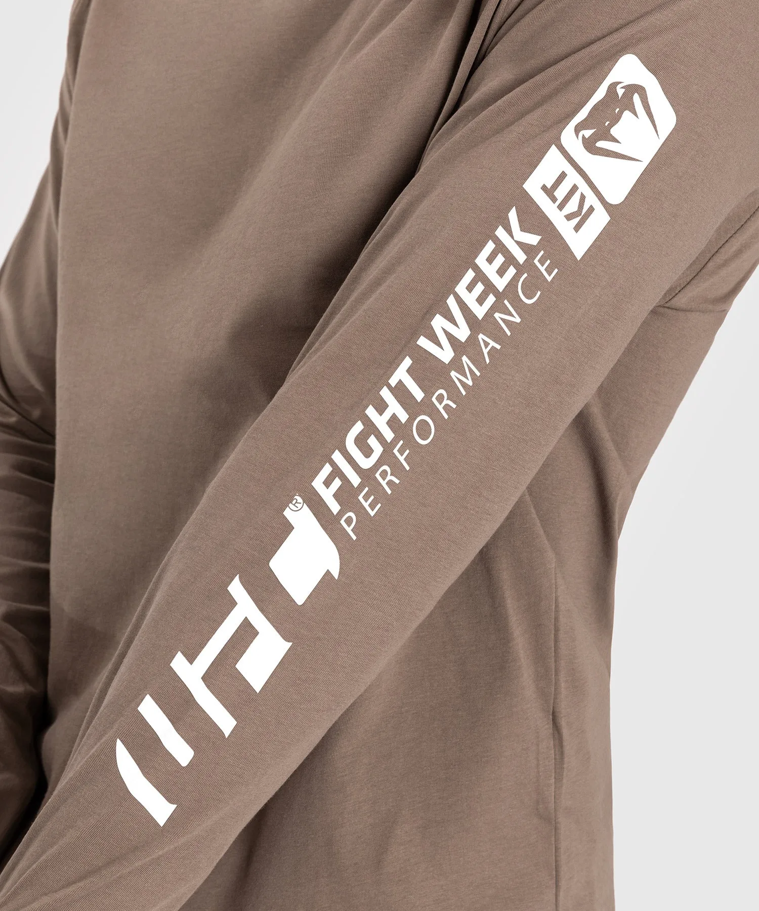 UFC Adrenaline by Venum Fight Week Men’s Long Sleeve T-Shirt - Bronze