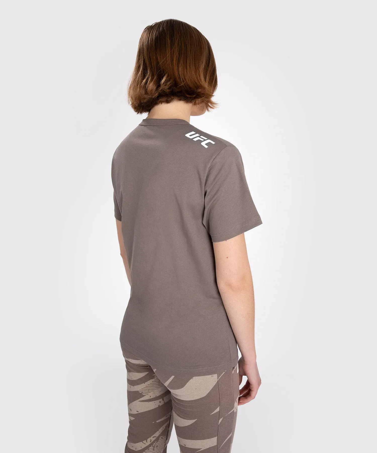 UFC Adrenaline by Venum Fight Week Women’s Short Sleeve Cotton T-Shirt - Bronze