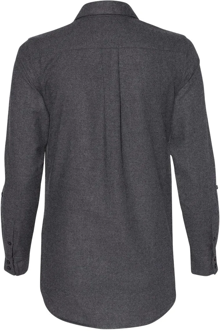 Weatherproof Ladies Vintage Brushed Flannel Solid Shirt