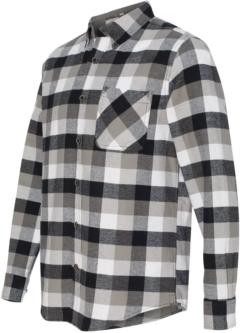 Weatherproof Vintage Brushed Flannel Long Sleeve Shirt 