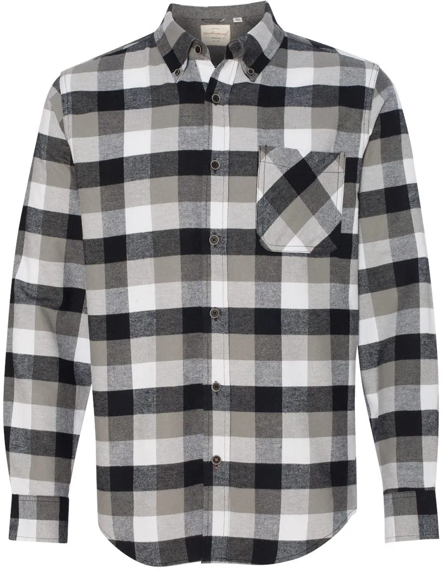 Weatherproof Vintage Brushed Flannel Long Sleeve Shirt 