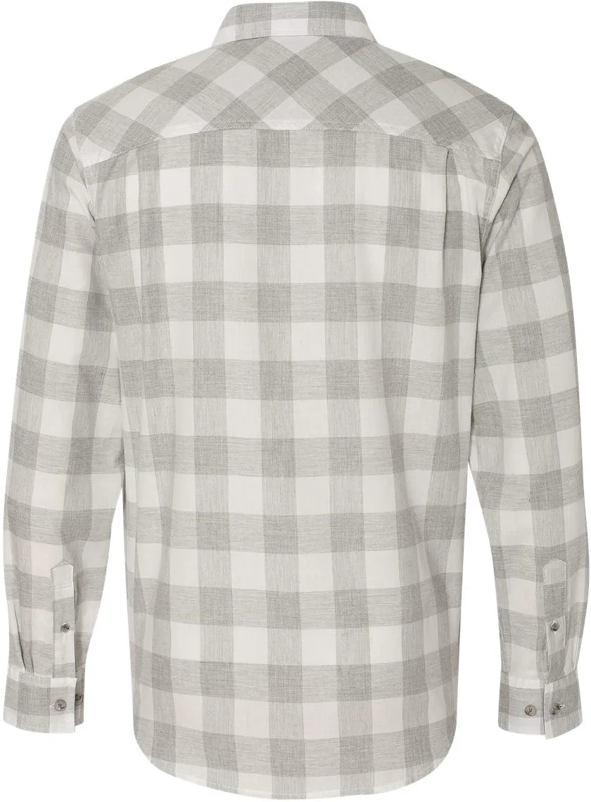 Weatherproof Vintage Brushed Flannel Long Sleeve Shirt 