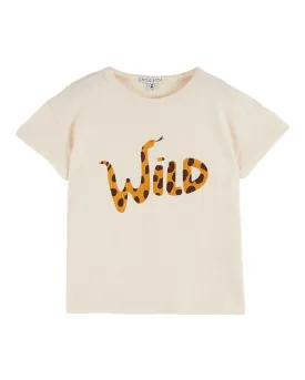Wild T-Shirt in Creme
