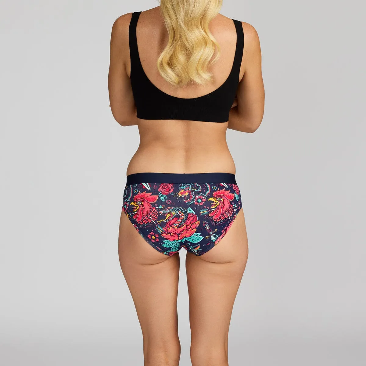 Women's Bikini Brief - Tattoo Parlours