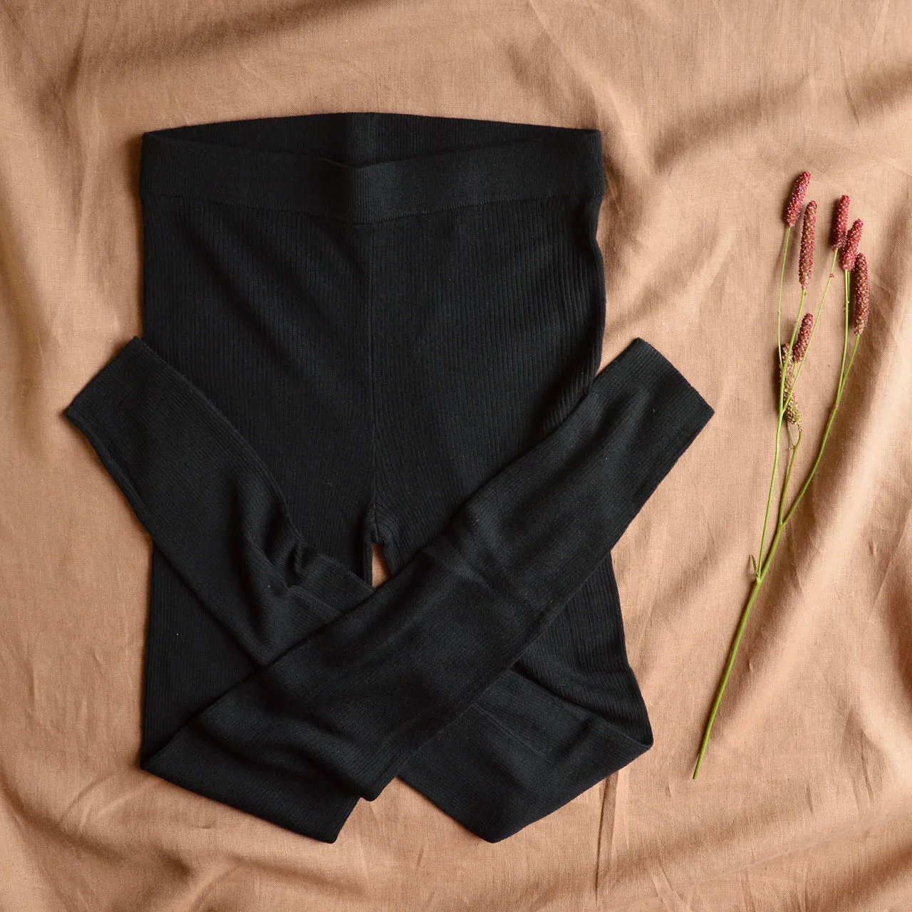 Women's Rib Leggings - 100% Merino (S-L) *Returning 2025